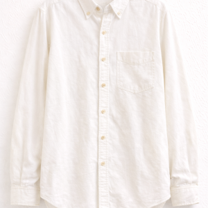 Camisa Vintage Algodão Branco