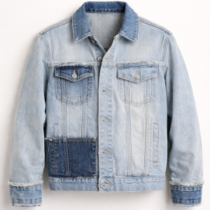 Casaco Denim Upcycled Azul